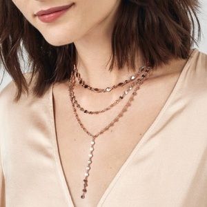 BaubleBar Aimee Y-chain necklace